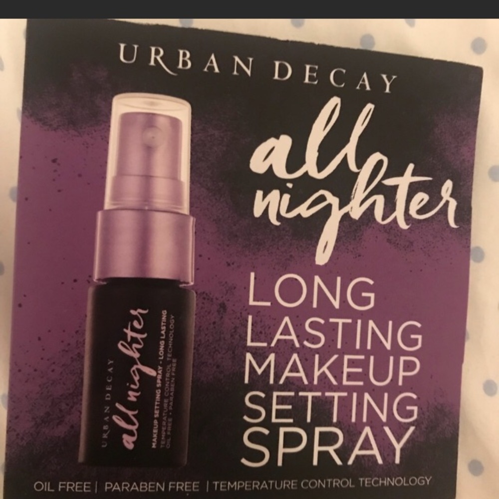 urban decay all nighter makeup spray